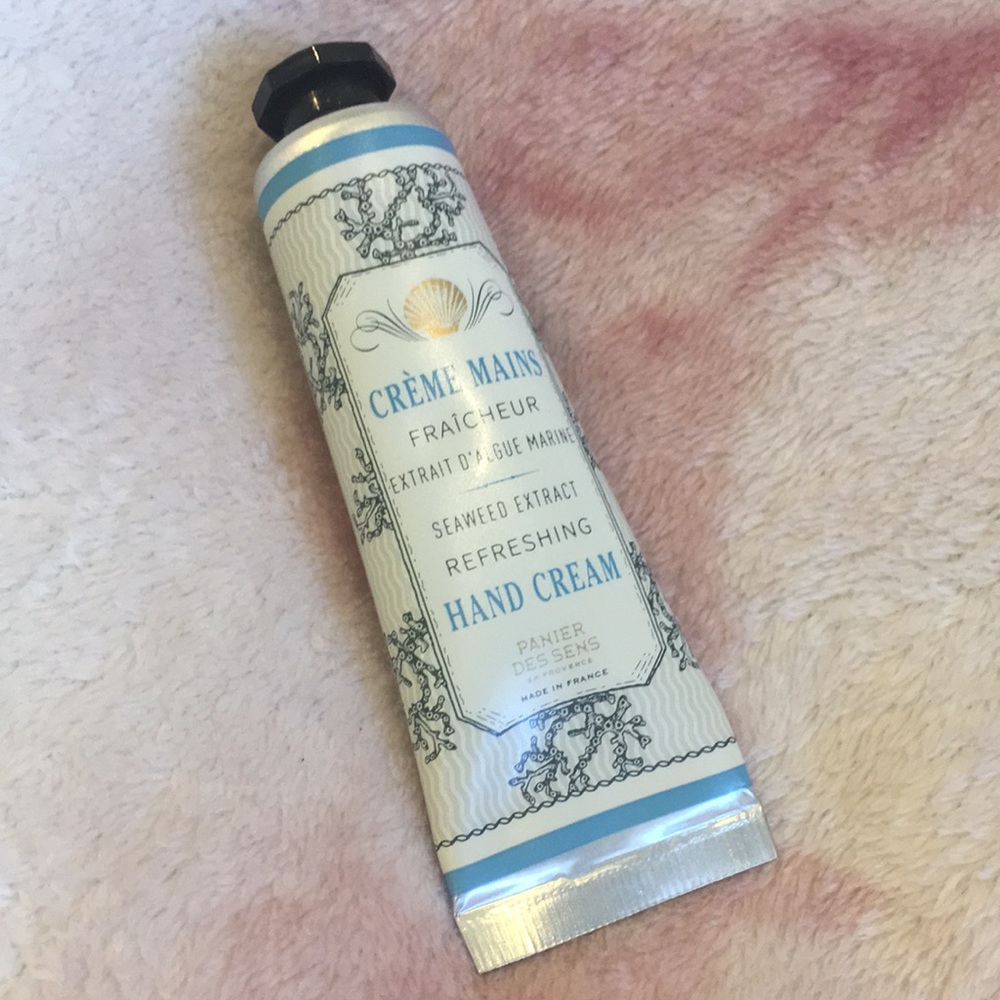French Seaweed Extract Hand Cream 1 oz NWT